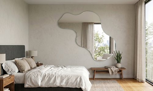 Lustro Organiczne TAFLA – Forma No. 4 (Meander)