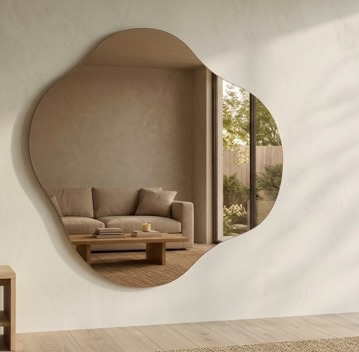 Lustro Organiczne TAFLA – Forma No. 3 (Pełnia)