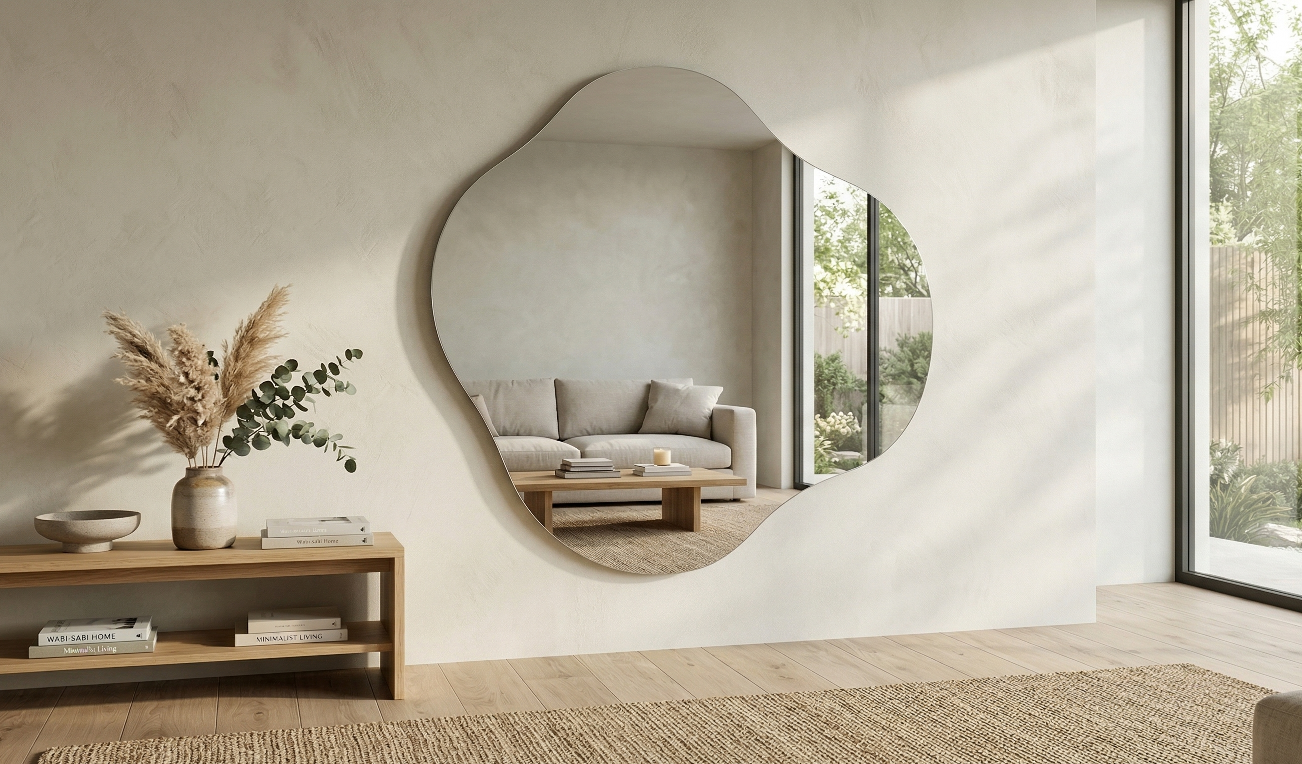 Lustro Organiczne TAFLA – Forma No. 3 (Pełnia)